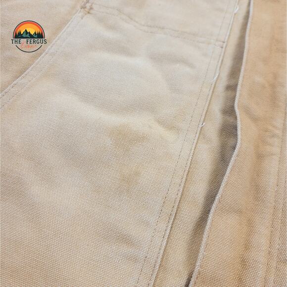 Carhartt Arctic Quilt Lined Jacket Brown Vintage Outdoor Workwear Mens Size 3XL - Picture 12 of 16